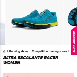ALTRA ESCALANTE RACER WOMEN size 6